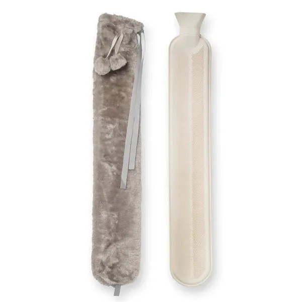 Long Hot Water Bottle & Cover Set - 2L