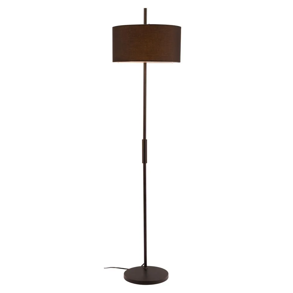 Lonte | Steel  Floor Modern Lamp Black