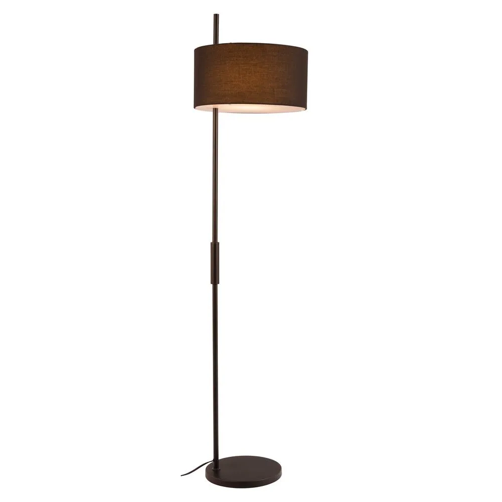 Lonte | Steel  Floor Modern Lamp Black