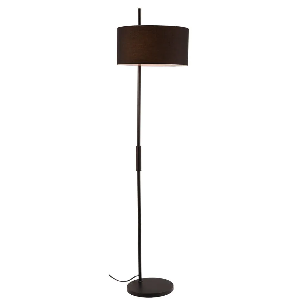 Lonte | Steel  Floor Modern Lamp Black