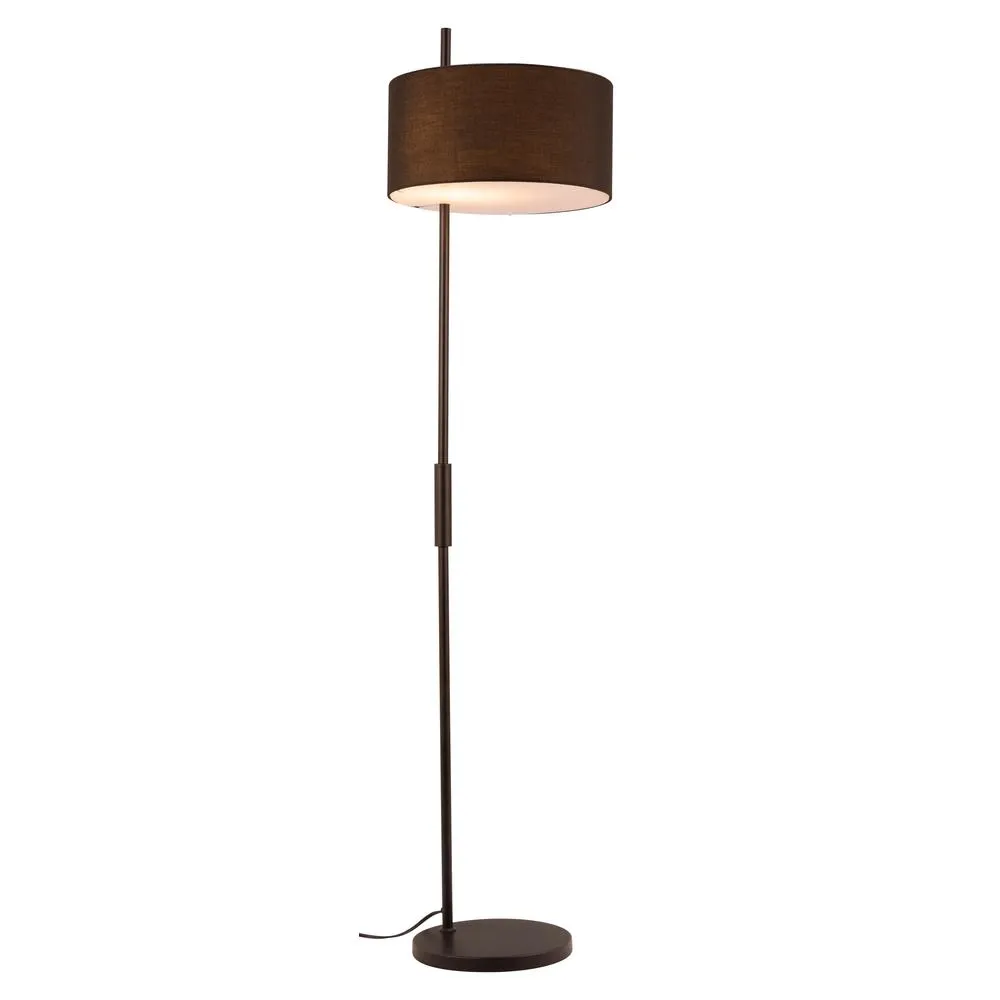 Lonte | Steel  Floor Modern Lamp Black