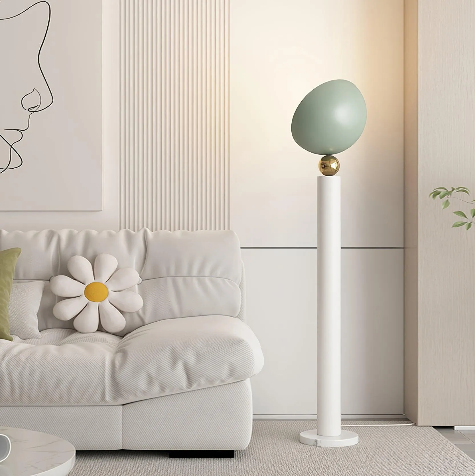 Lulu Floor Lamp 9.8″- 61″