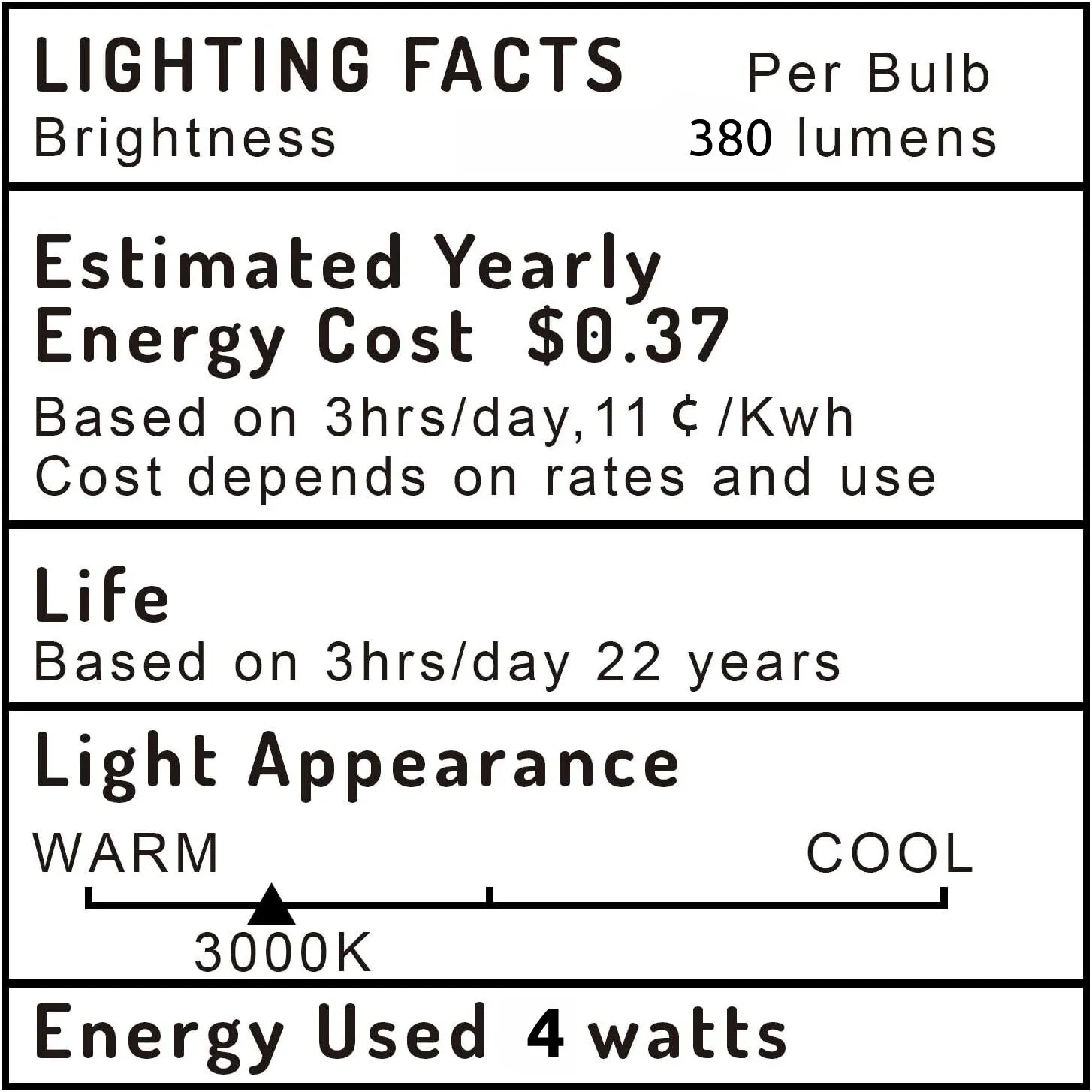 Lumina Lighting® 4W G4 LED Bulb | AC/DC 12V 3000K Warm White, 380 Lumens | (10-Pack)