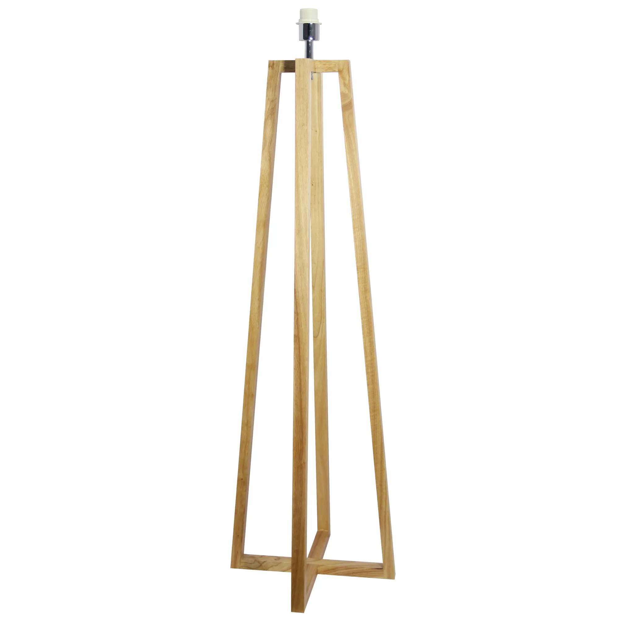 MALMO FLOOR LAMP BASE Timber Floor Lamp Base E27