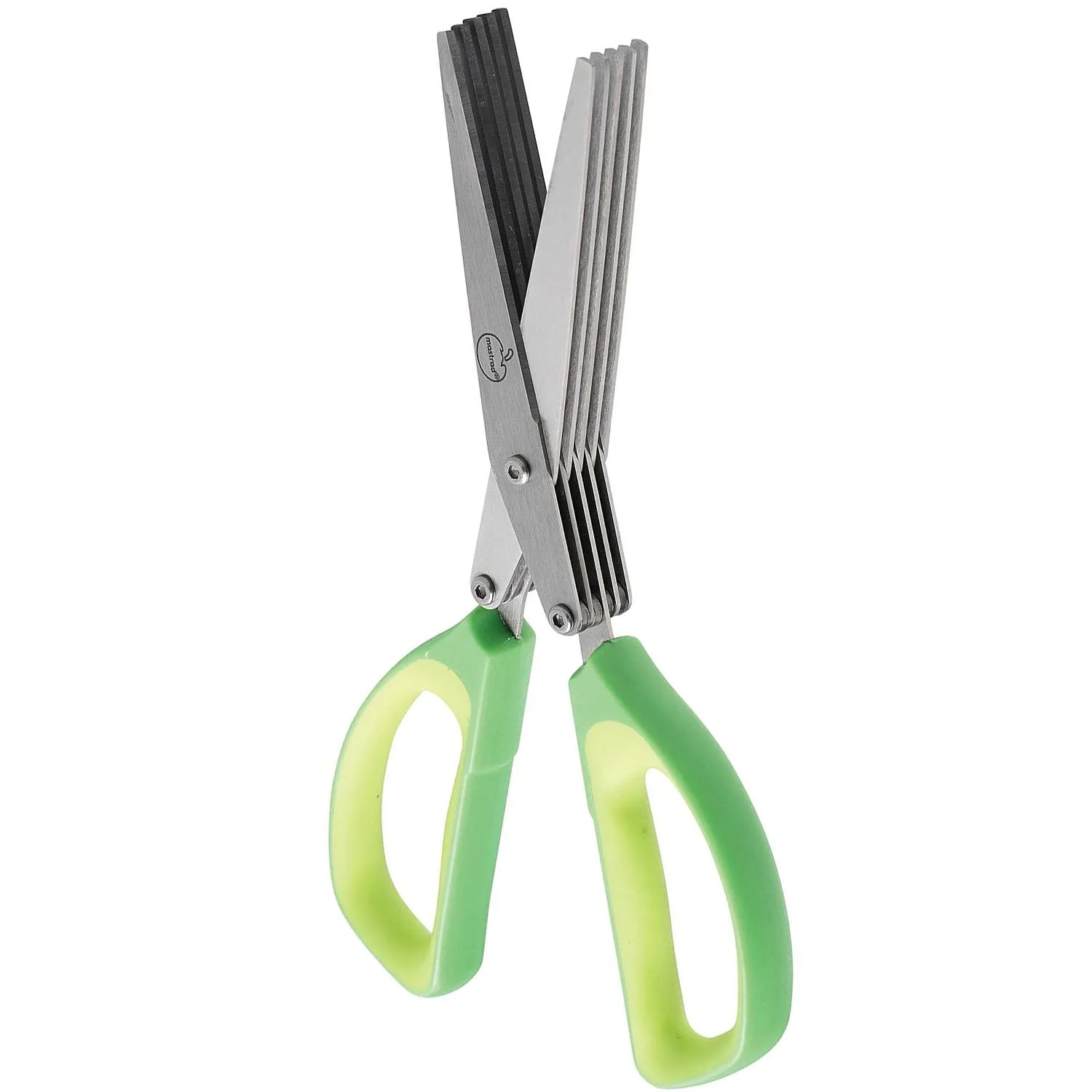 Mastrad Herb Scissors - 5-Blade Stainless Steel Herb Shears