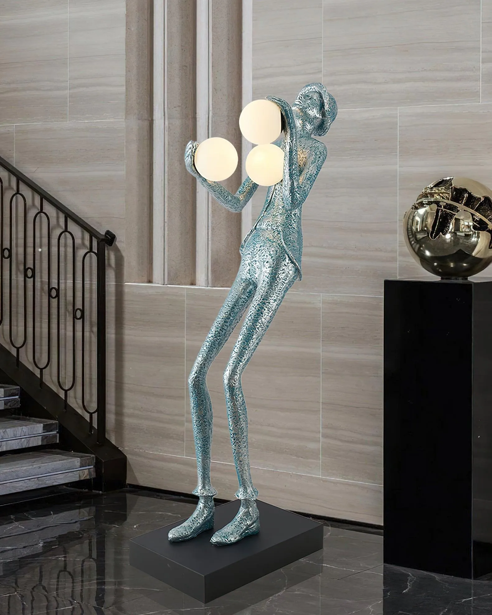 Michael Sculpture Floor Lamp