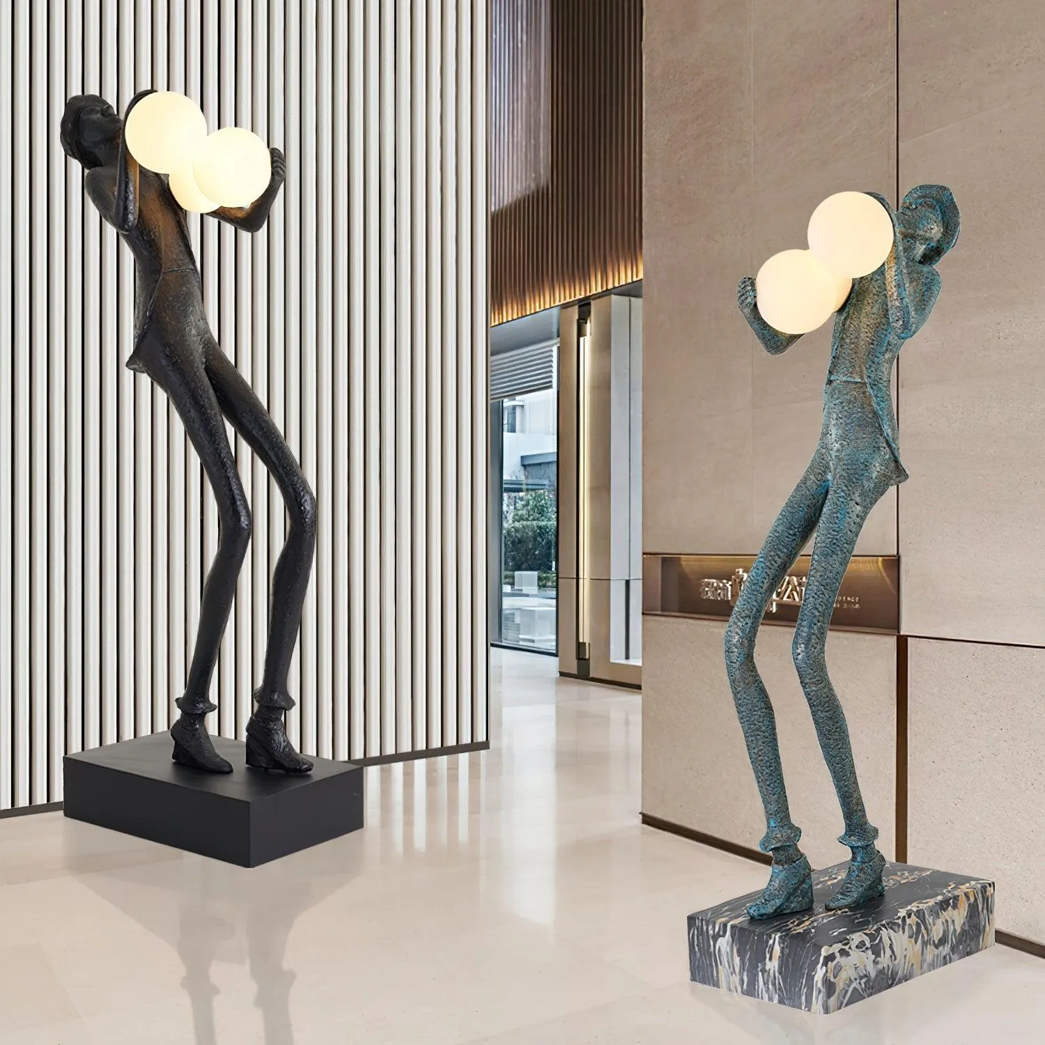 Michael Sculpture Floor Lamp