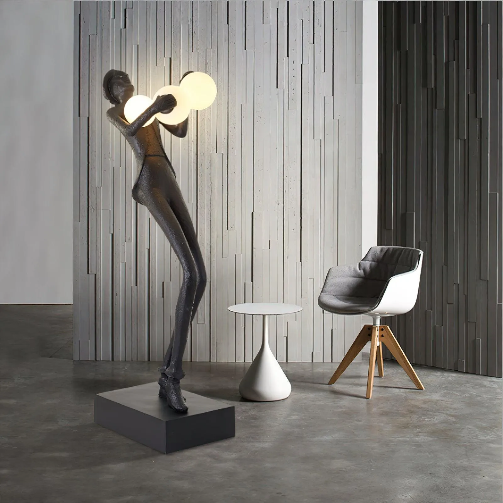 Michael Sculpture Floor Lamp