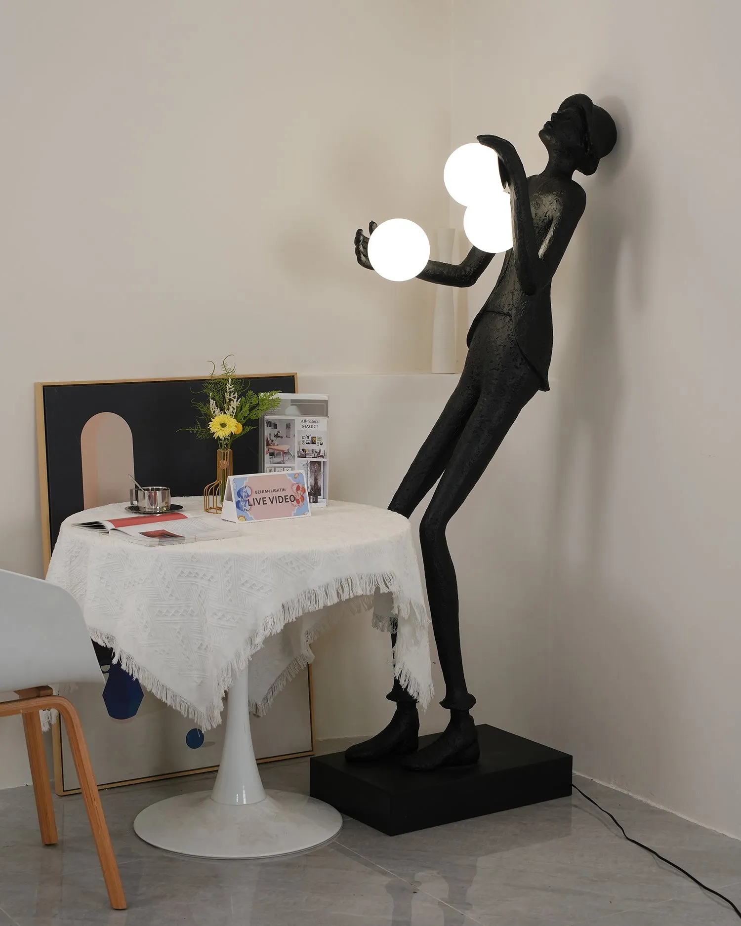 Michael Sculpture Floor Lamp