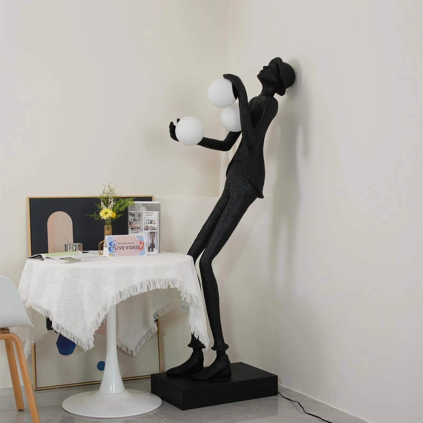 Michael Sculpture Floor Lamp