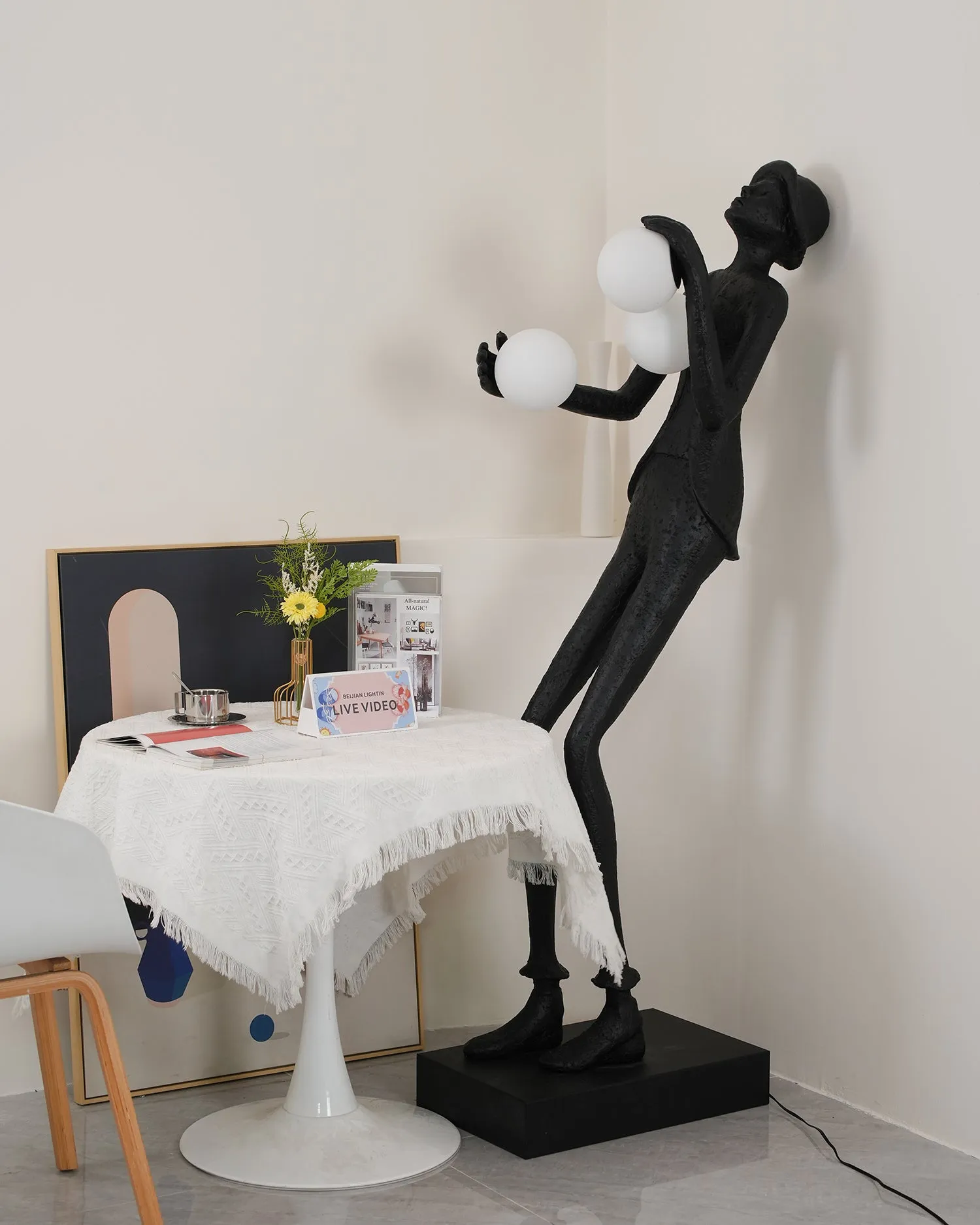 Michael Sculpture Floor Lamp