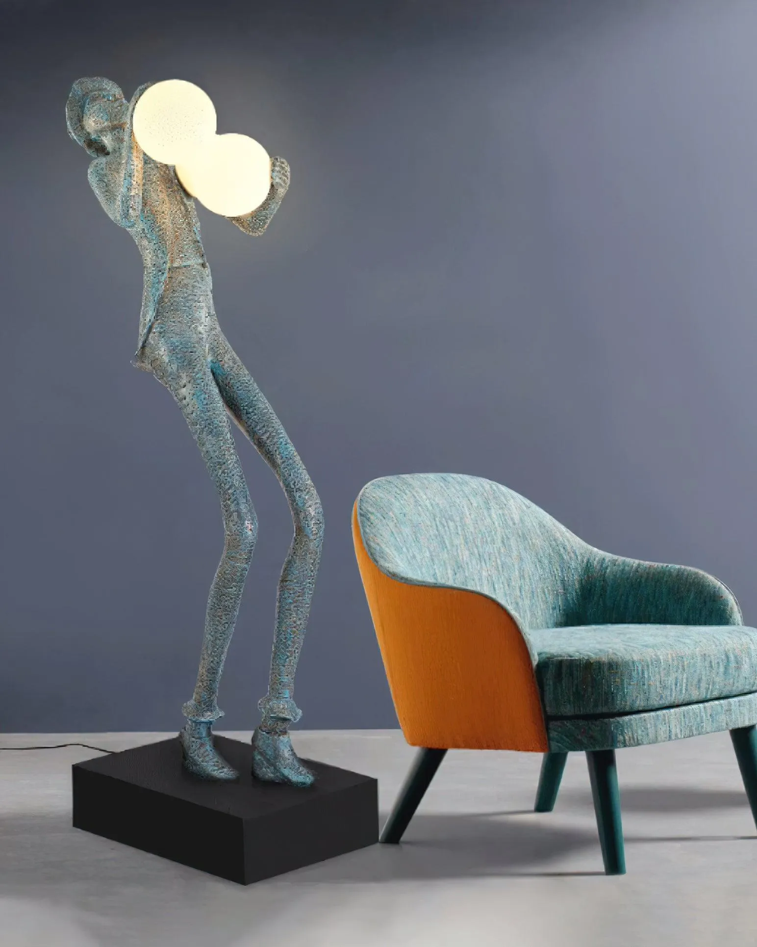 Michael Sculpture Floor Lamp