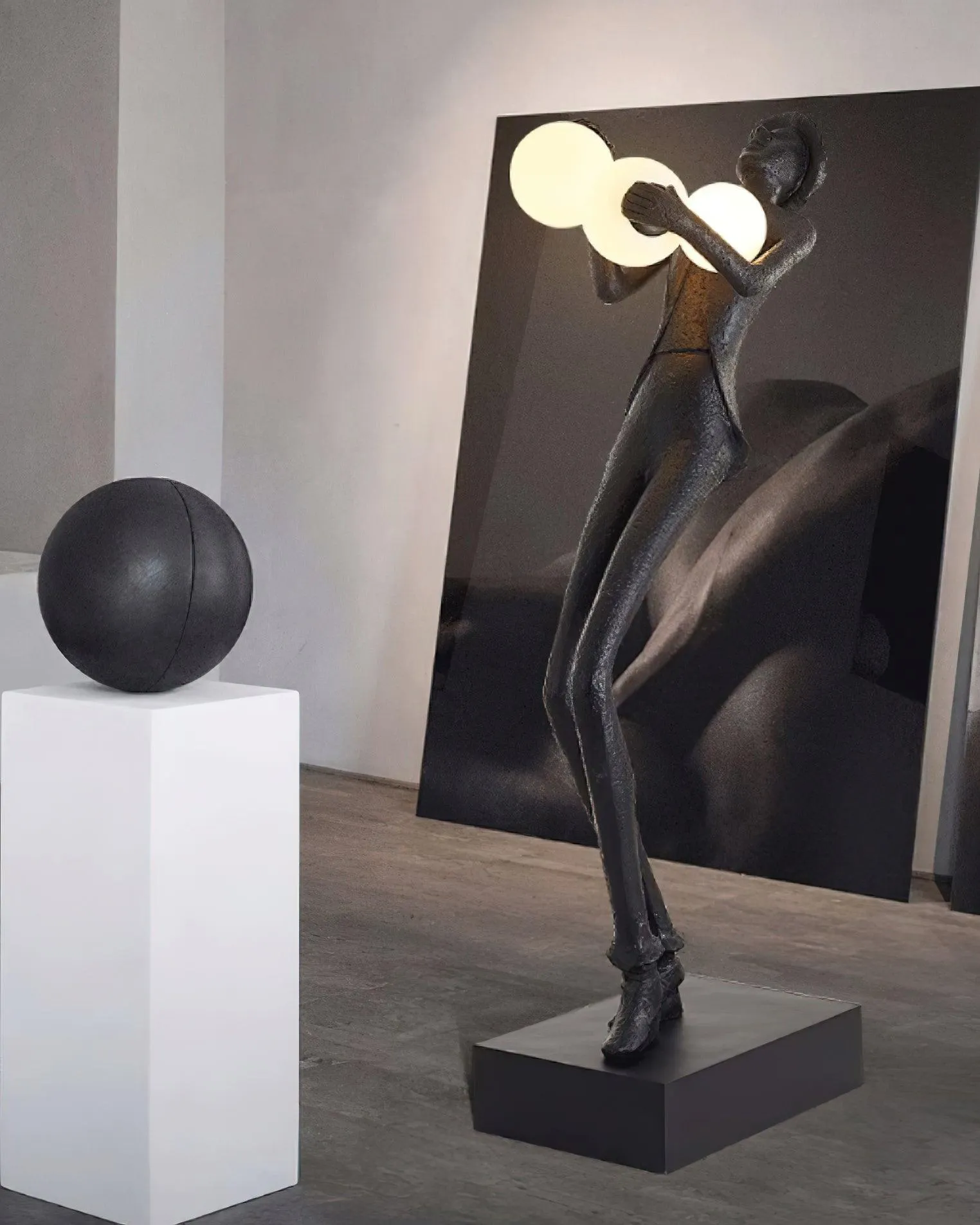 Michael Sculpture Floor Lamp