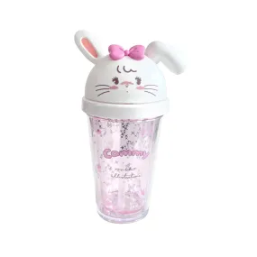 MIKKO Collection Plastic Bottle with Cartoon Lid (320mL)(Cammy)