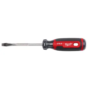 Milwaukee 1/4 in. Slotted Screwdriver 1 pk