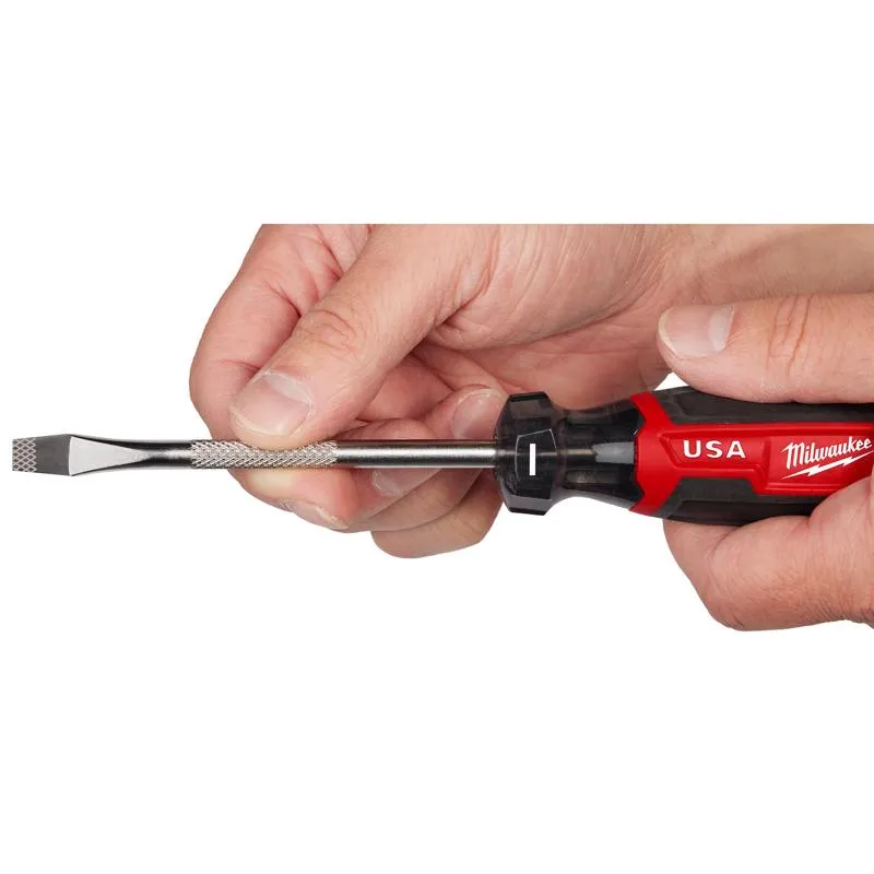 Milwaukee 1/4 in. Slotted Screwdriver 1 pk