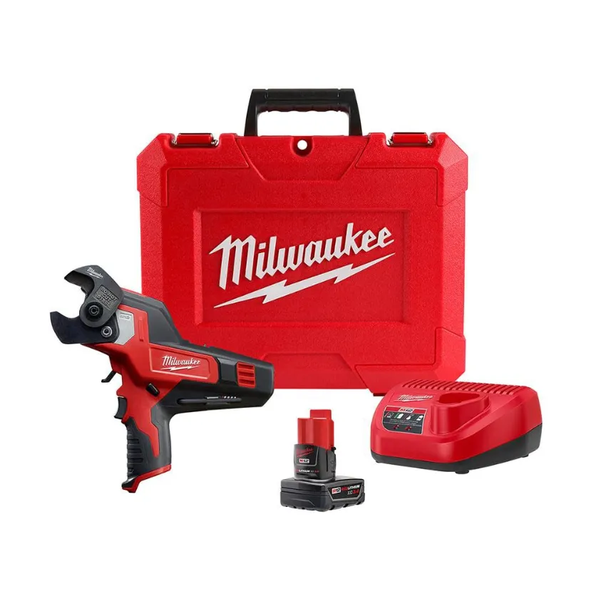 Milwaukee 2472-21XC M12™ 600 MCM Cable Cutter Kit