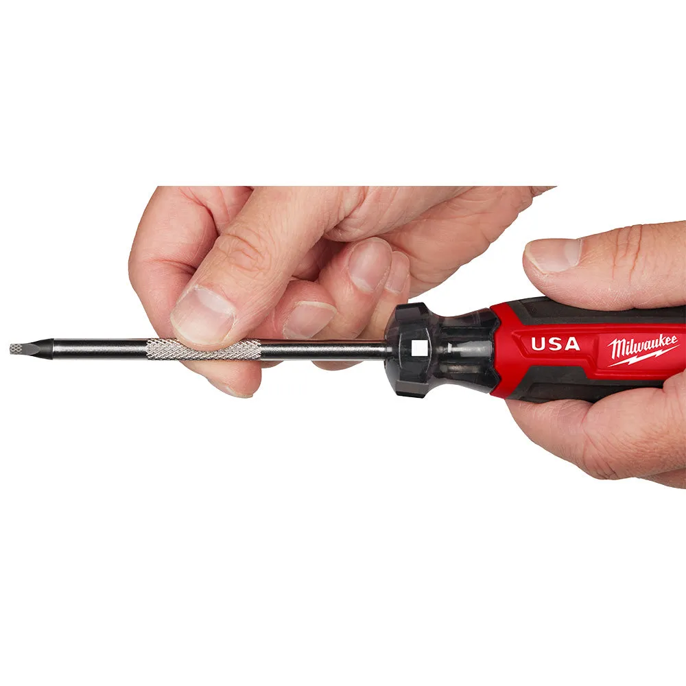 Milwaukee MT218 #2 Square 4" Cushion Grip Screwdriver (USA)