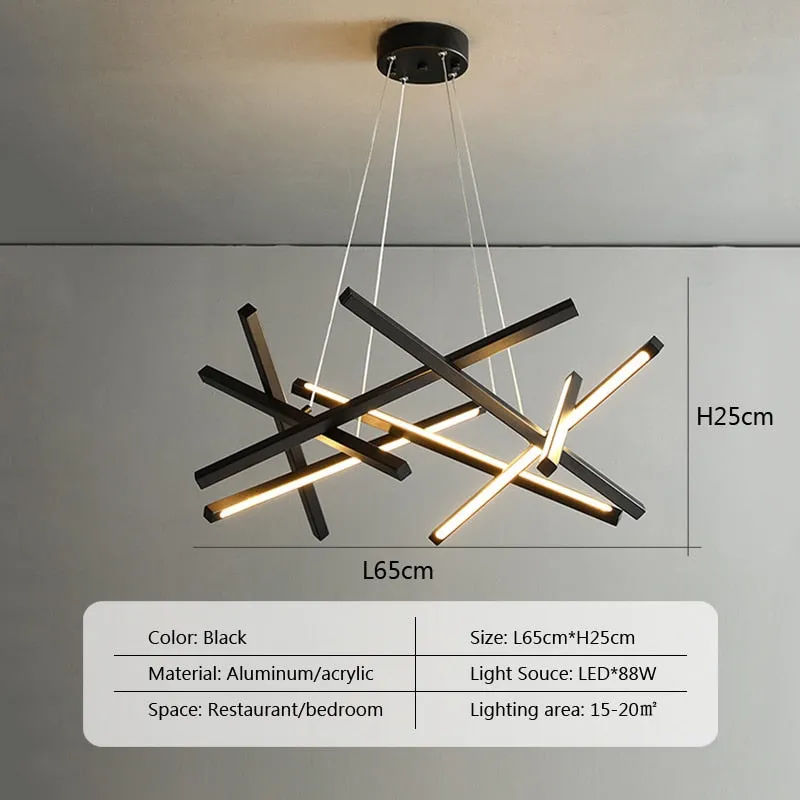 Modern Minimalist LED Seiling Lights Chandelier Lamp For Living Kitchen Dining Room Bedroom Home Decor indoor lighting Creative