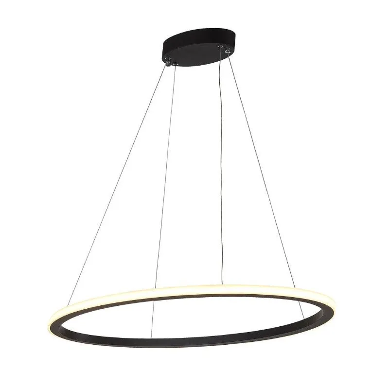 Modern Simple LED Circular Pendant Light