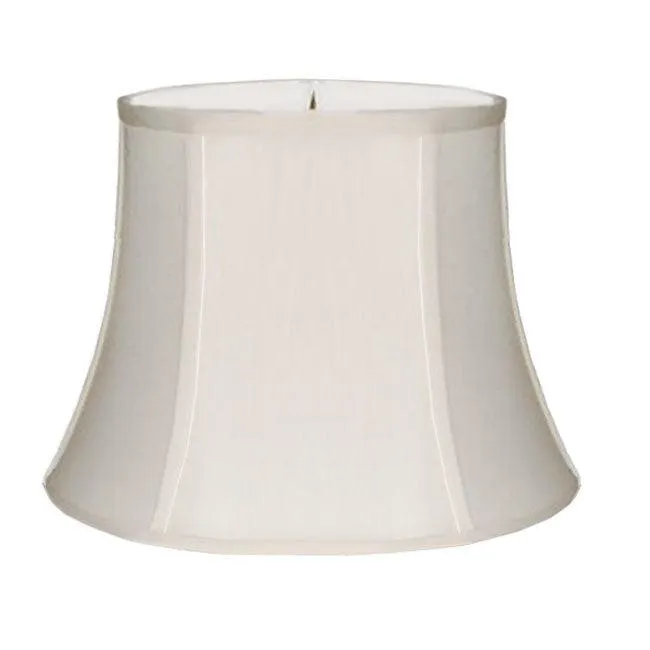 Modified Bell Lamp Shades, 10x16x12, Eggshell