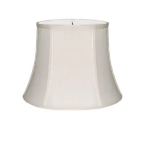 Modified Bell Lamp Shades, 9x14x10, Eggshell