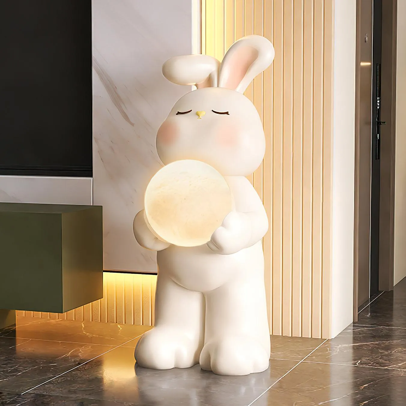 Moon Rabbit Floor Lamp