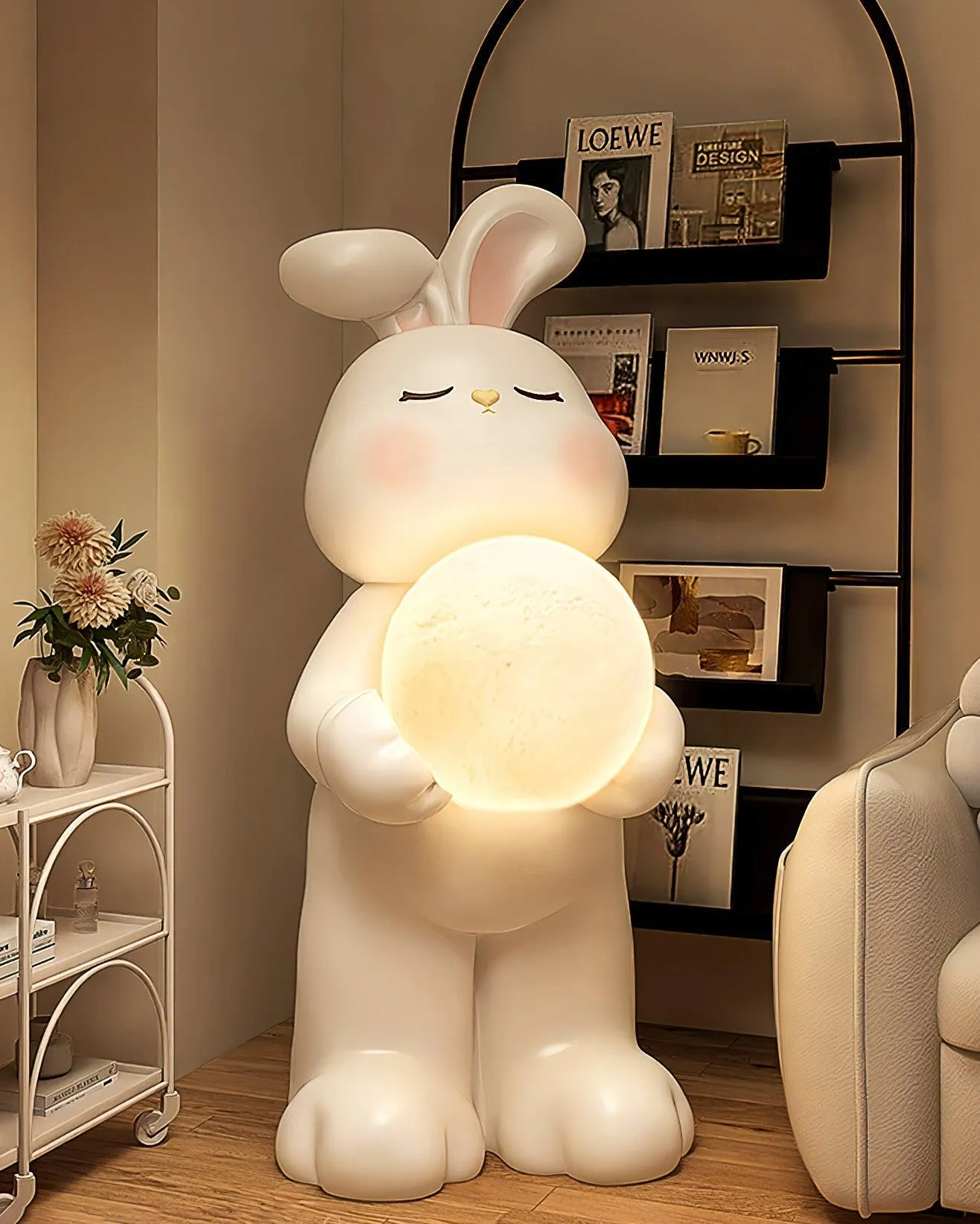 Moon Rabbit Floor Lamp