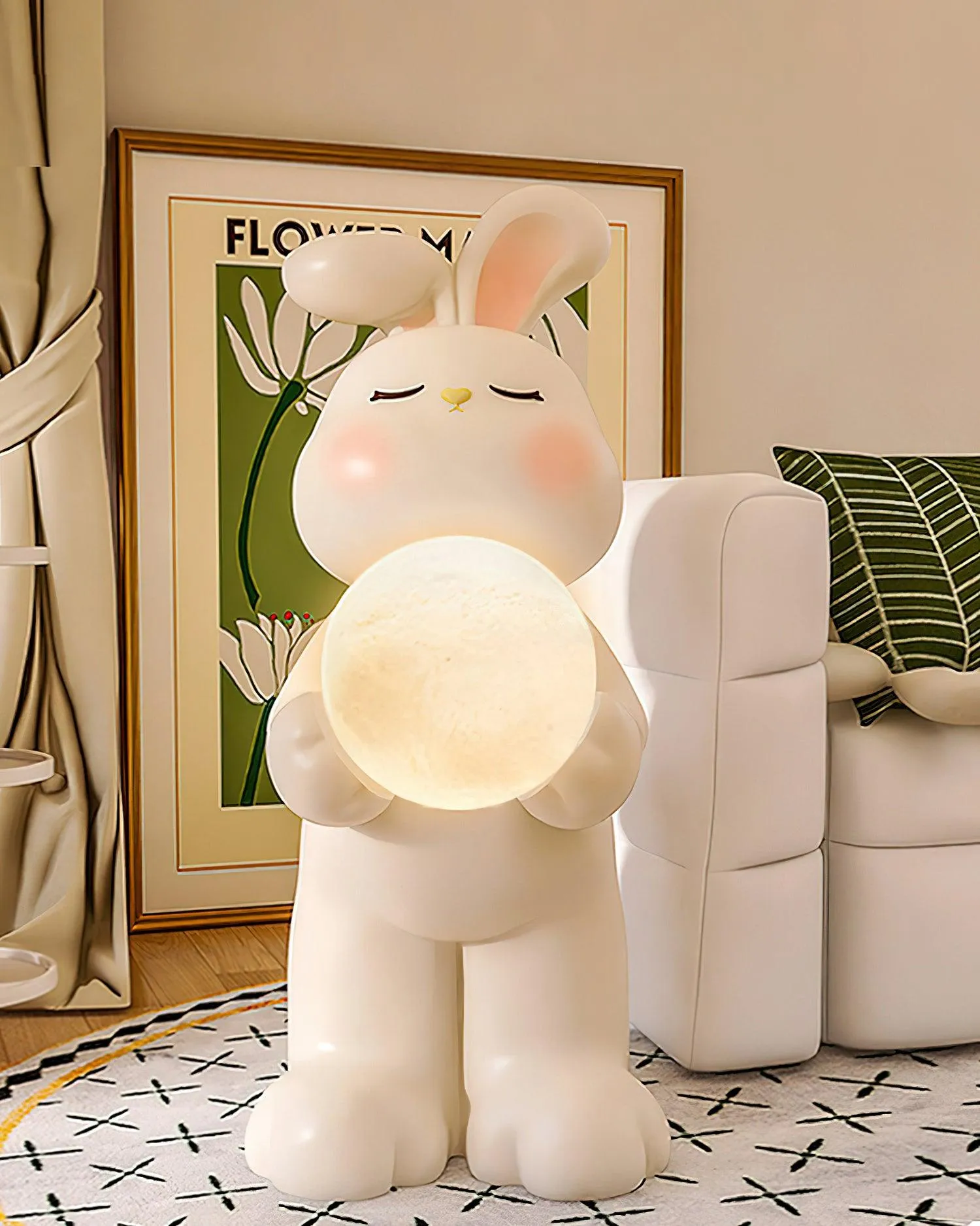 Moon Rabbit Floor Lamp