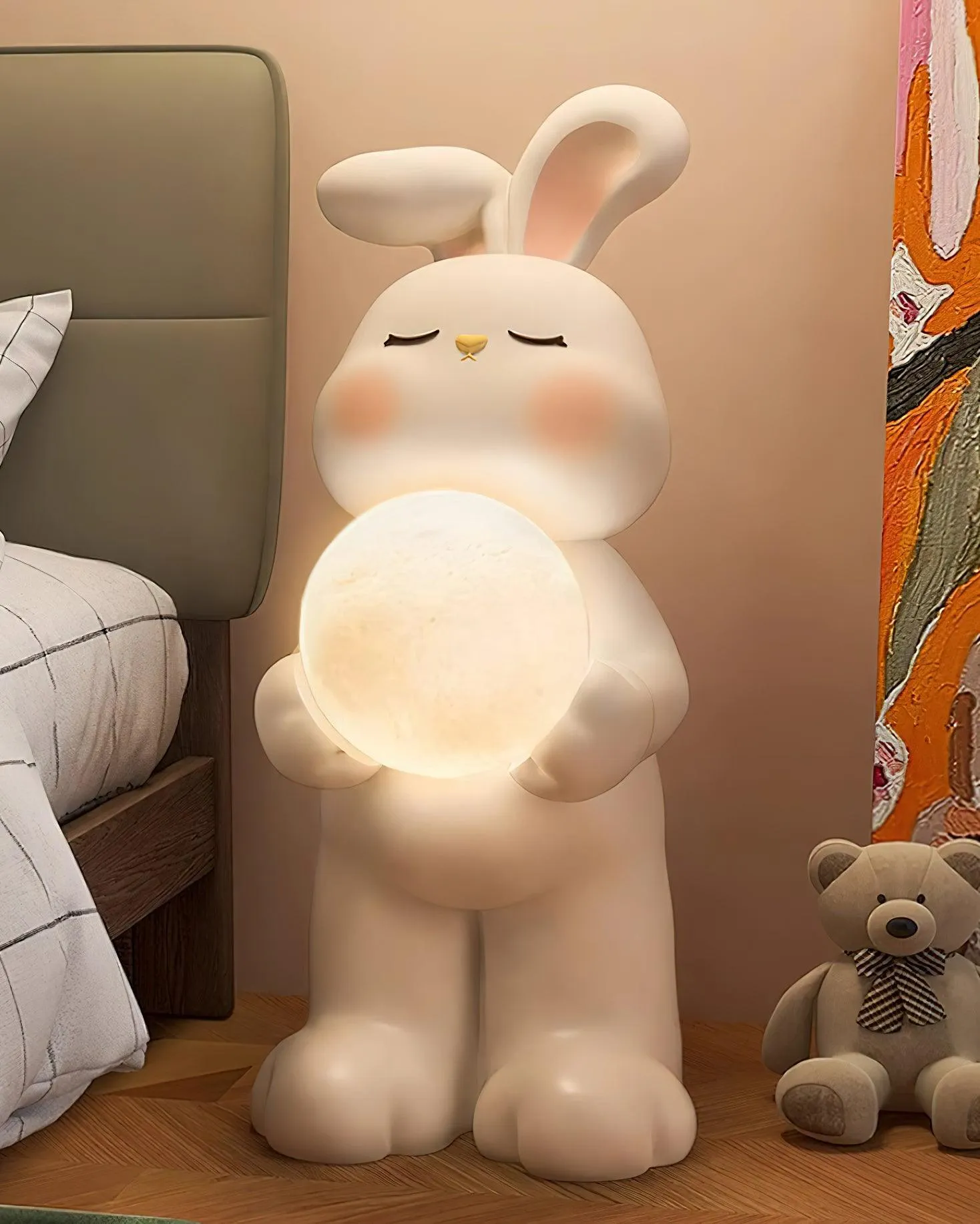 Moon Rabbit Floor Lamp