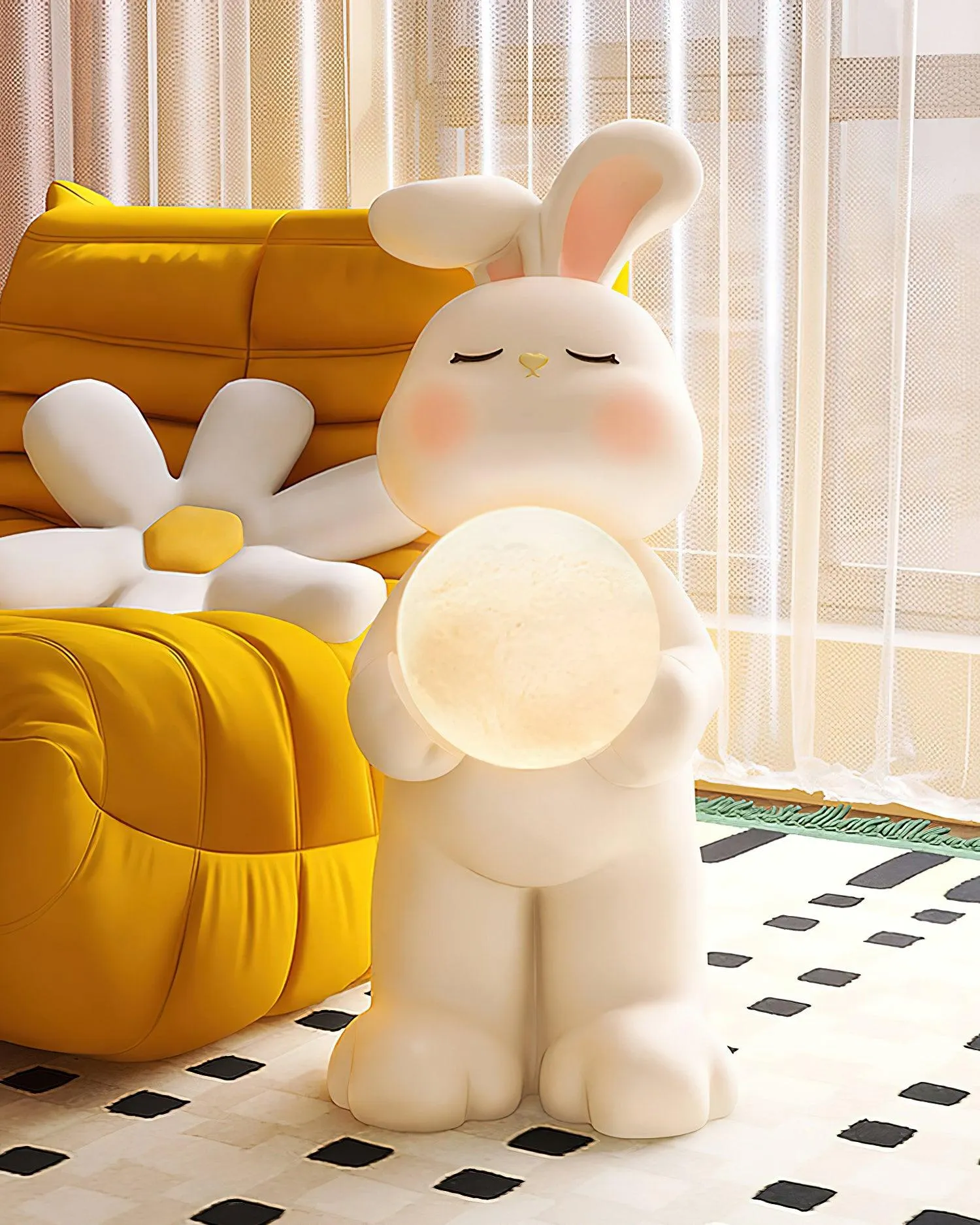 Moon Rabbit Floor Lamp