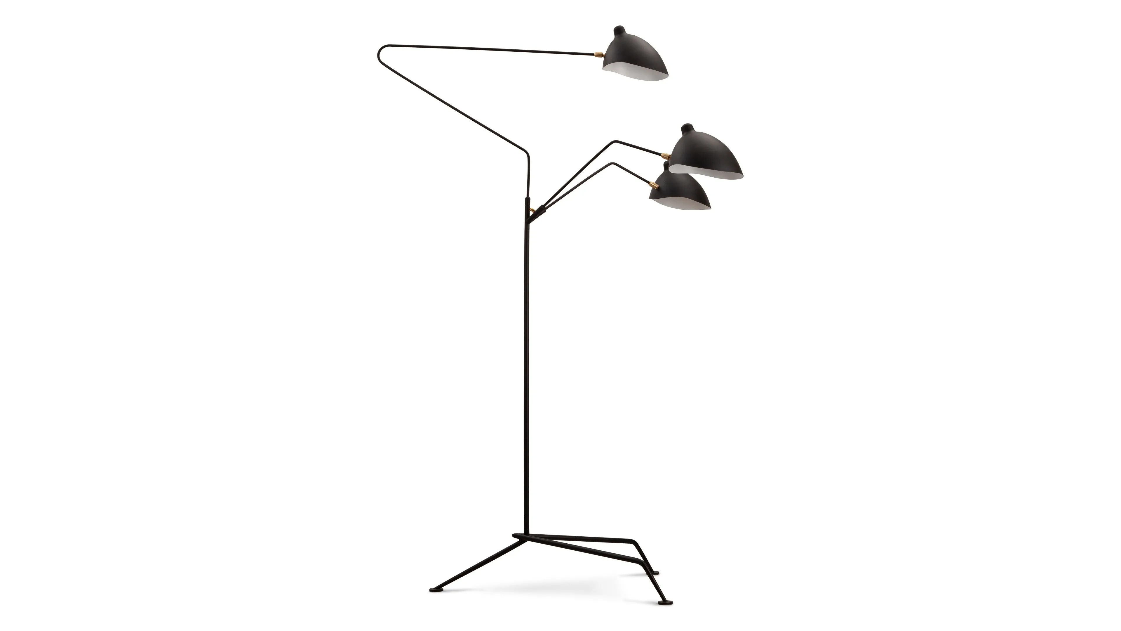 Mouille - Mouille Tripod Floor Lamp, Black