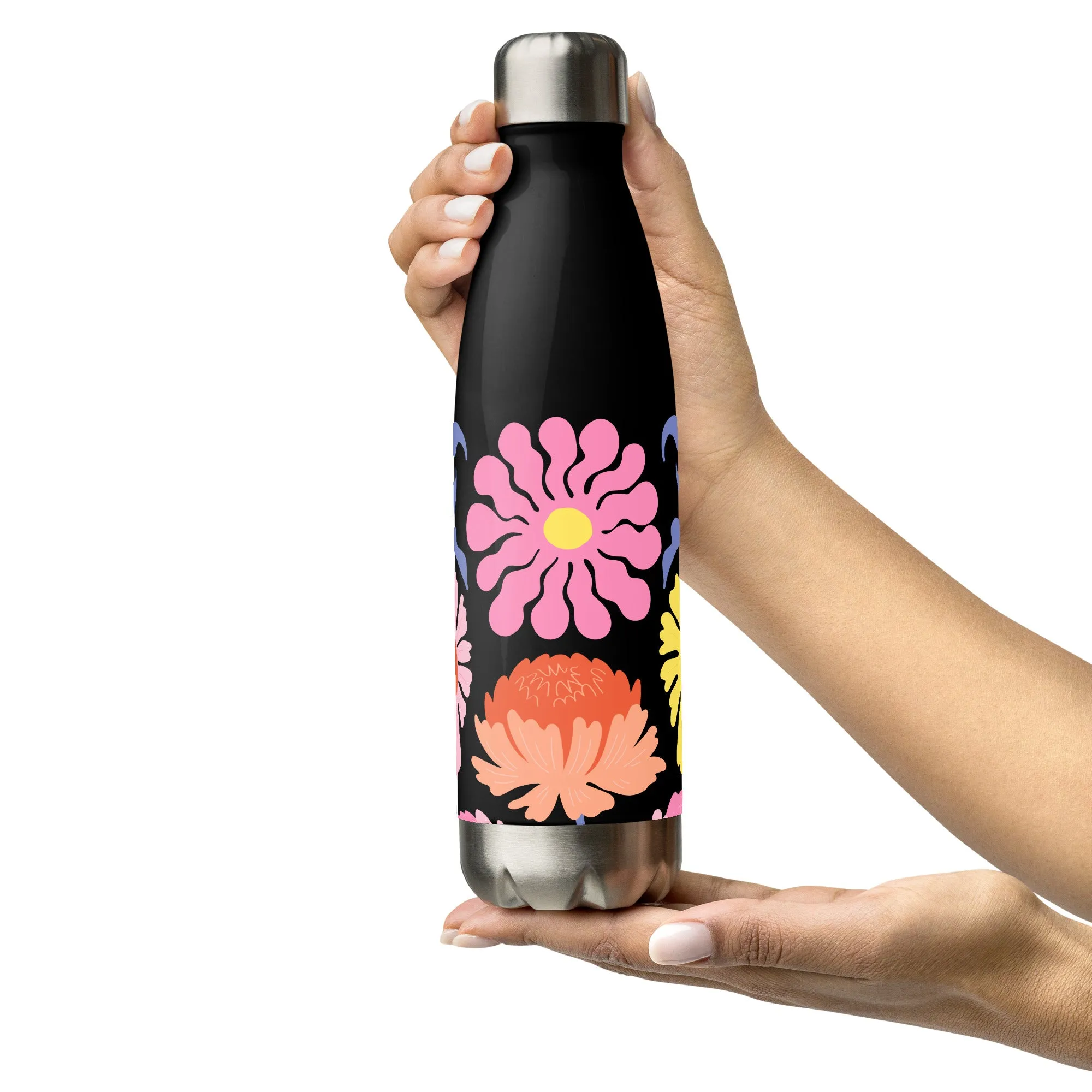 Nightbirde Floral Stainless Steel Hot/Cold Bottle