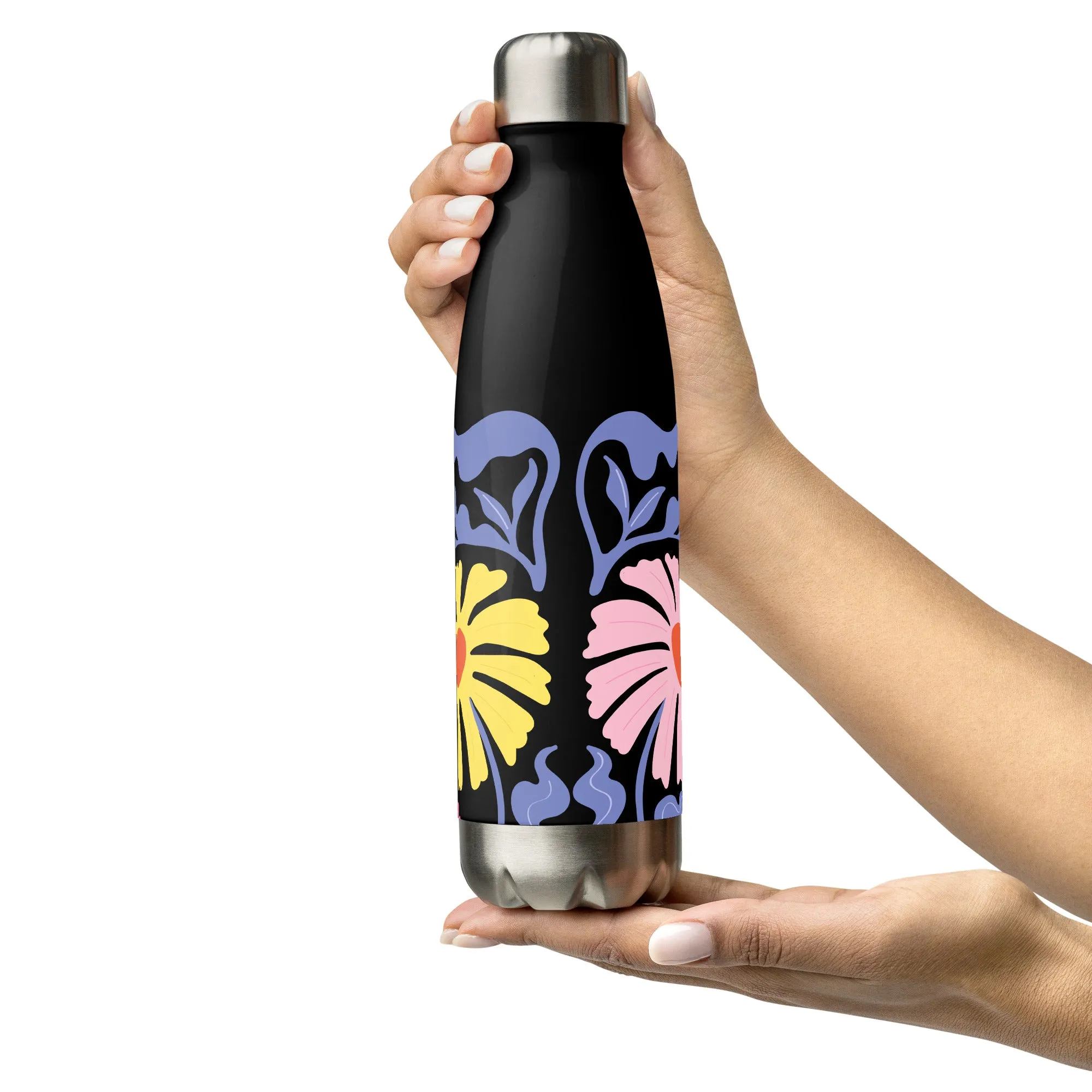 Nightbirde Floral Stainless Steel Hot/Cold Bottle