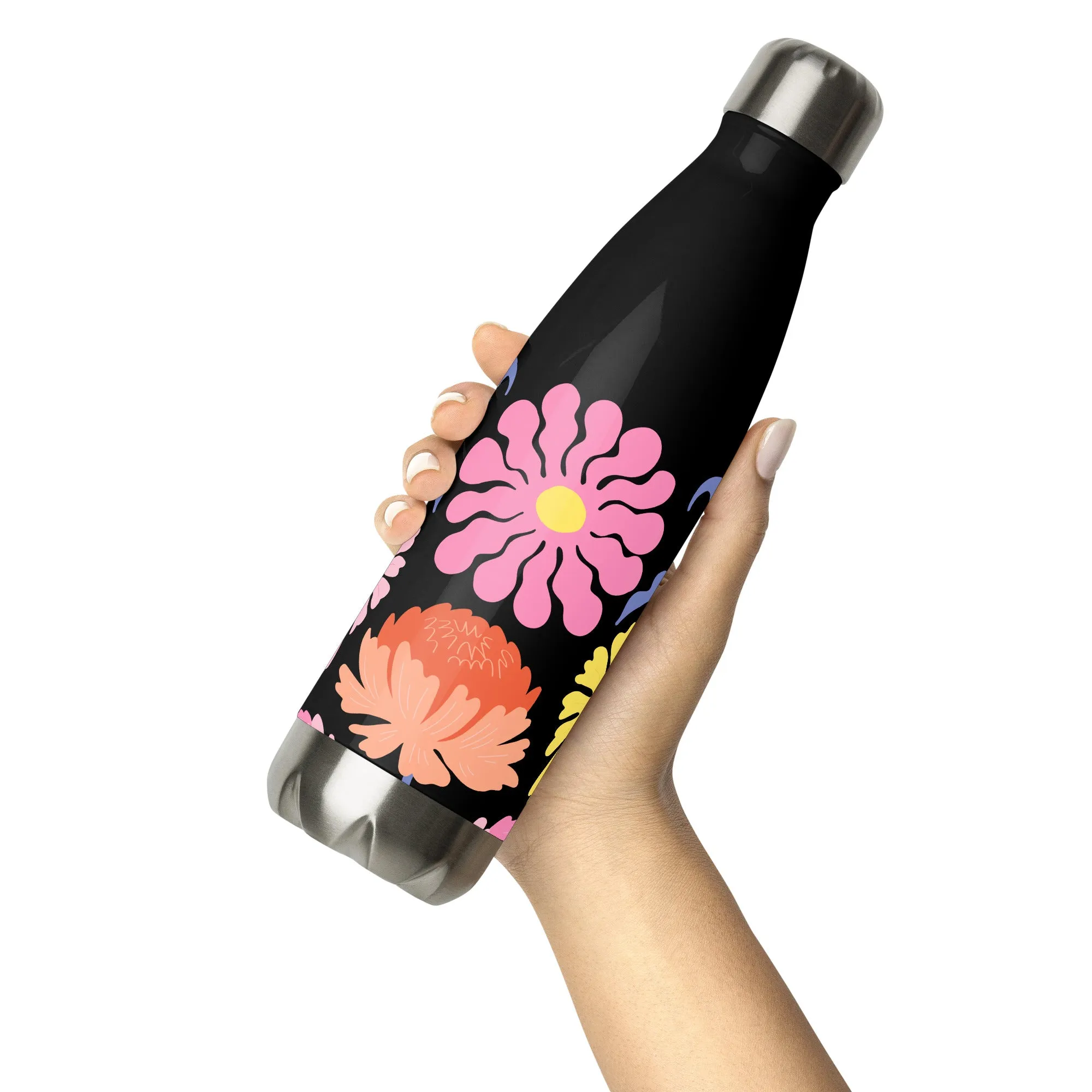 Nightbirde Floral Stainless Steel Hot/Cold Bottle