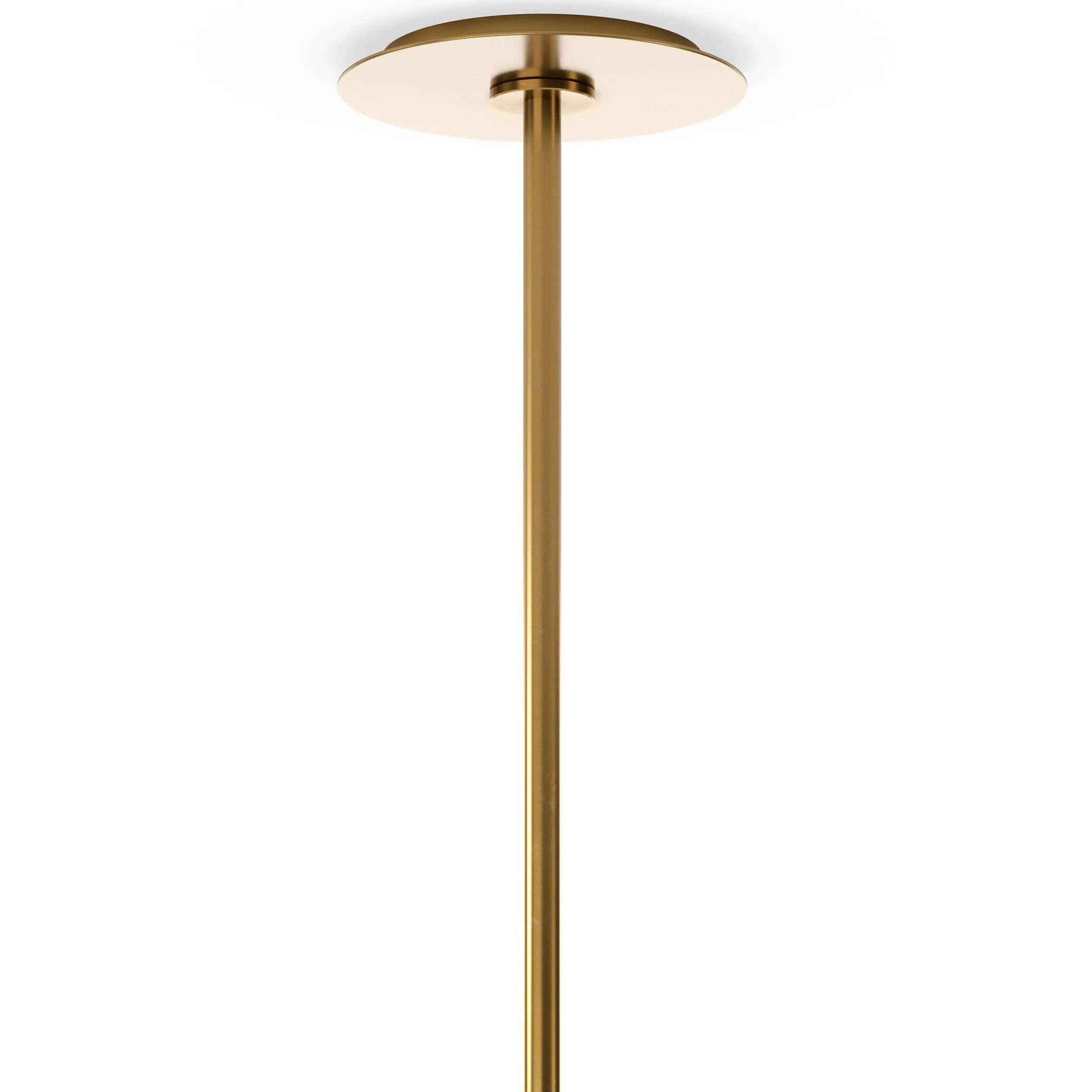 Nova Chandelier, Burnished Brass