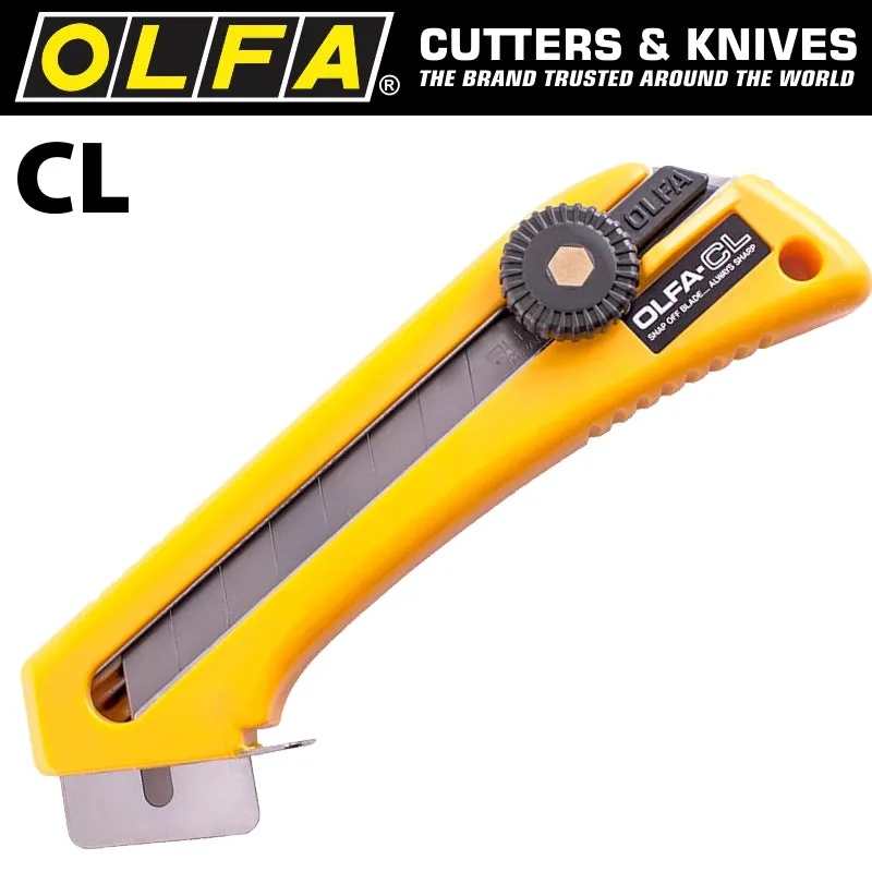 OLFA OLFA CARTON CUTTER ADJ DEPTH GAUGE & STAPLE REMOVER BOX OPENER 18MM CTR CL