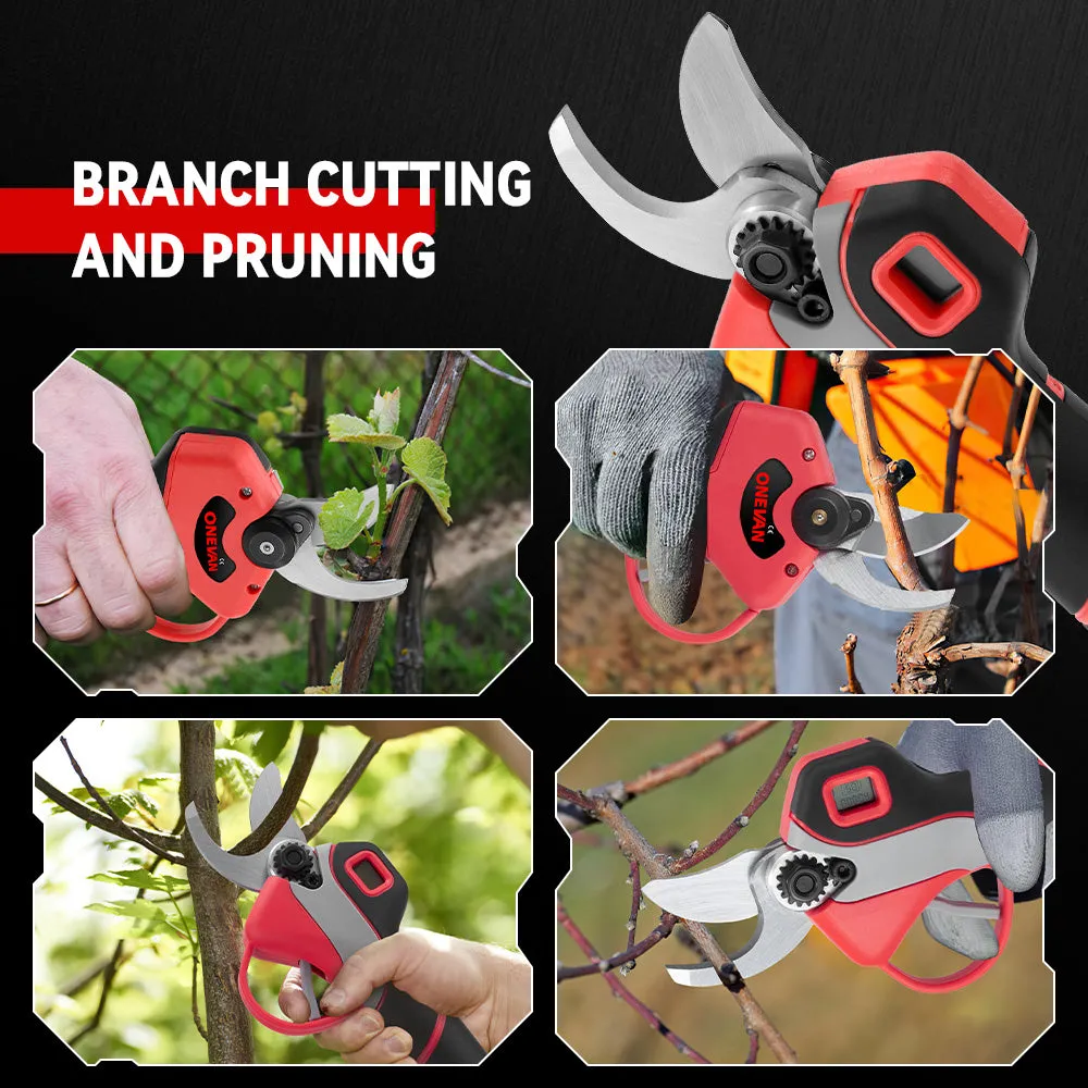 ONEVAN 30mm Brushless Electric Cordless Pruner | For Makita 18V Battery