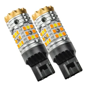 Oracle 7443-CK LED Switchback High Output Can-Bus LED Bulbs [Pair] 5111-023