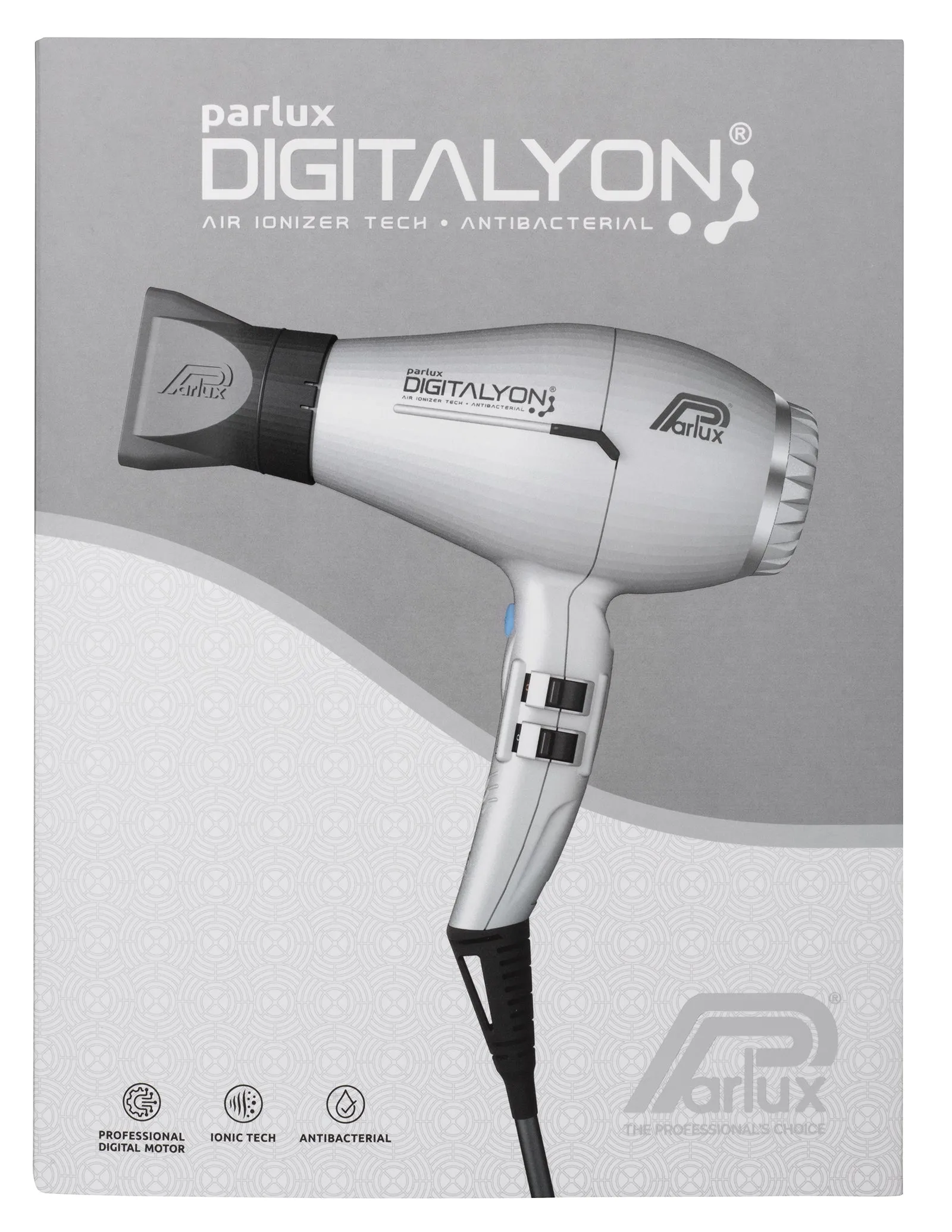 Parlux Digitalyon Dryer - Silver