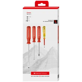 PB Swiss Tools PB 1530.CBB Classic screwdriver set in a high-quality paperboard box