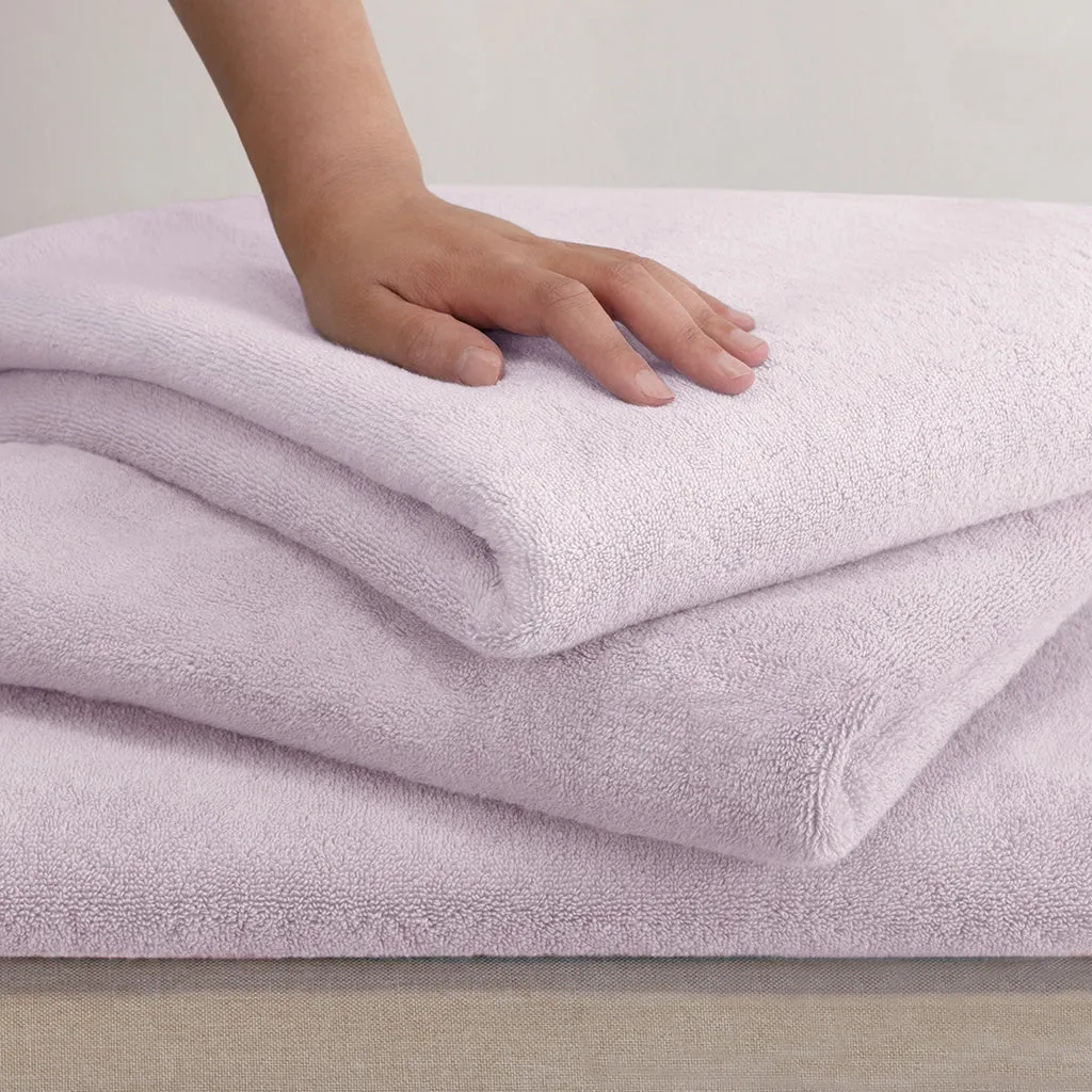 Plush Wisteria Purple Bath Towel