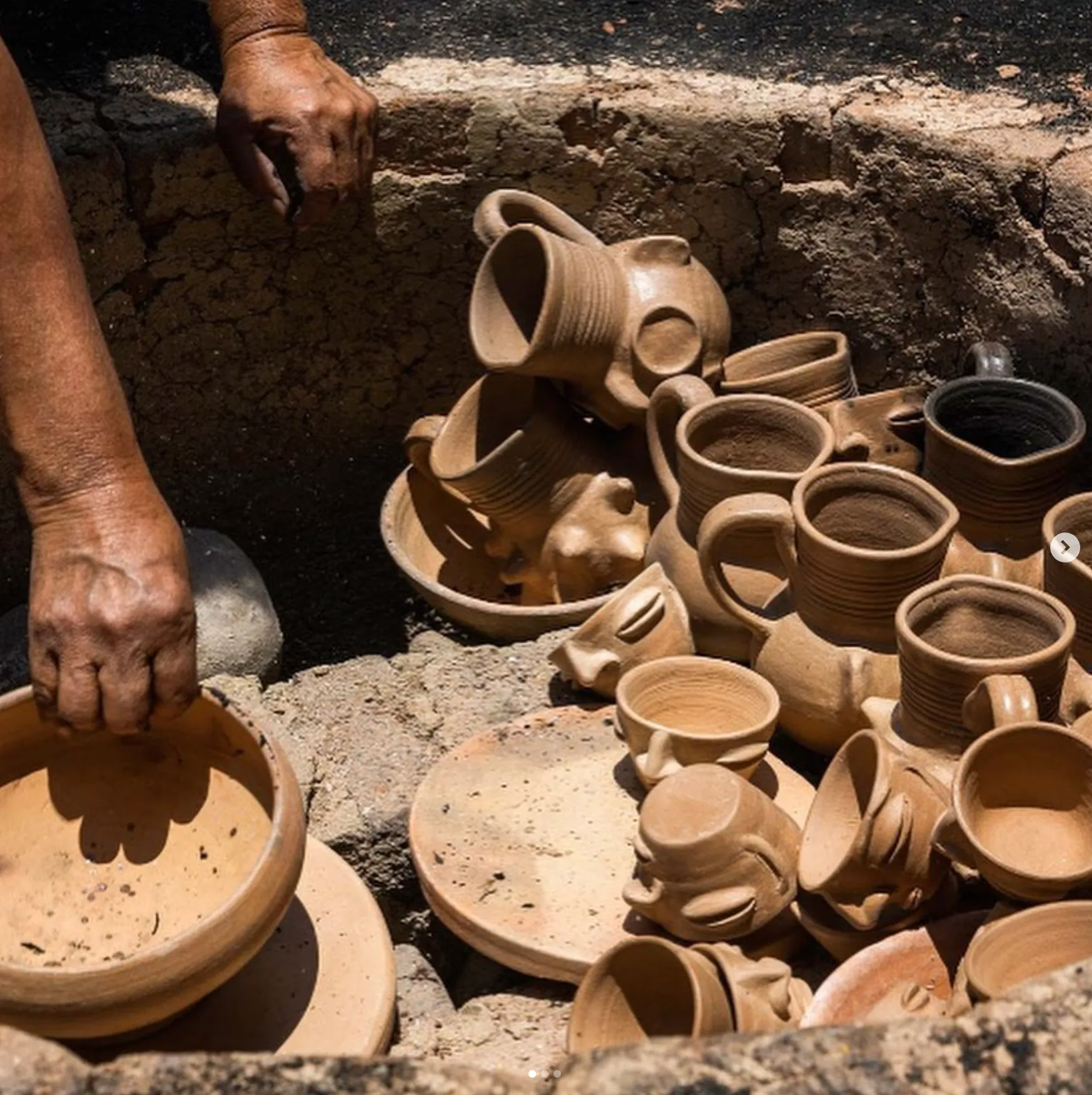 Pochote Clay Carafe