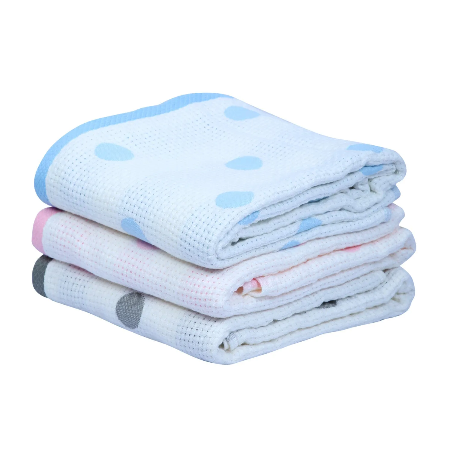 Polka Dot Bath Towel 100% Cotton - Unisex