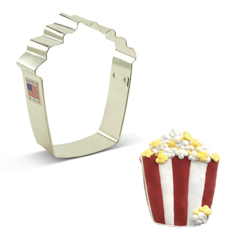 Popcorn cookie cutter