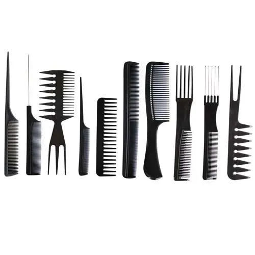 Professional Salon Hair Comb Set(10pcs=1set) good for barber