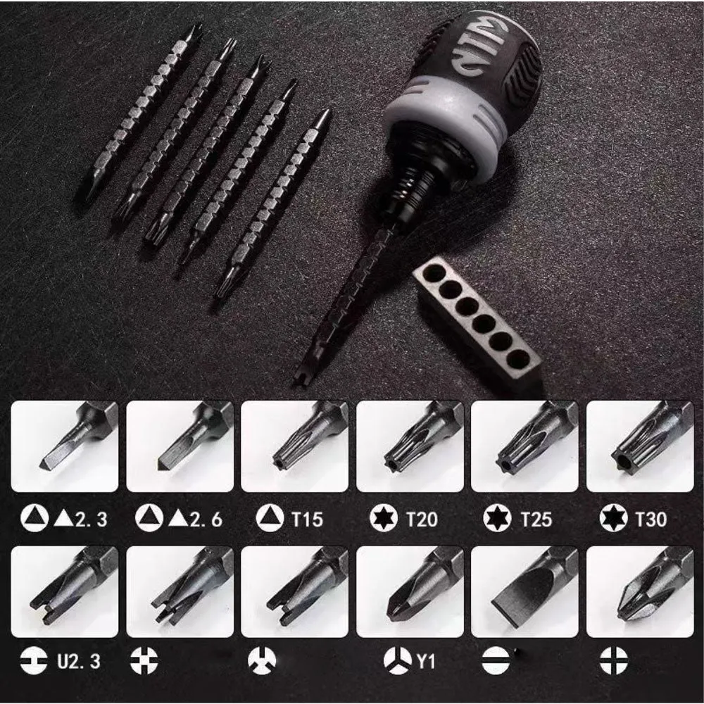 Quick Helper Multifunctional Ratchet Screwdriver Set