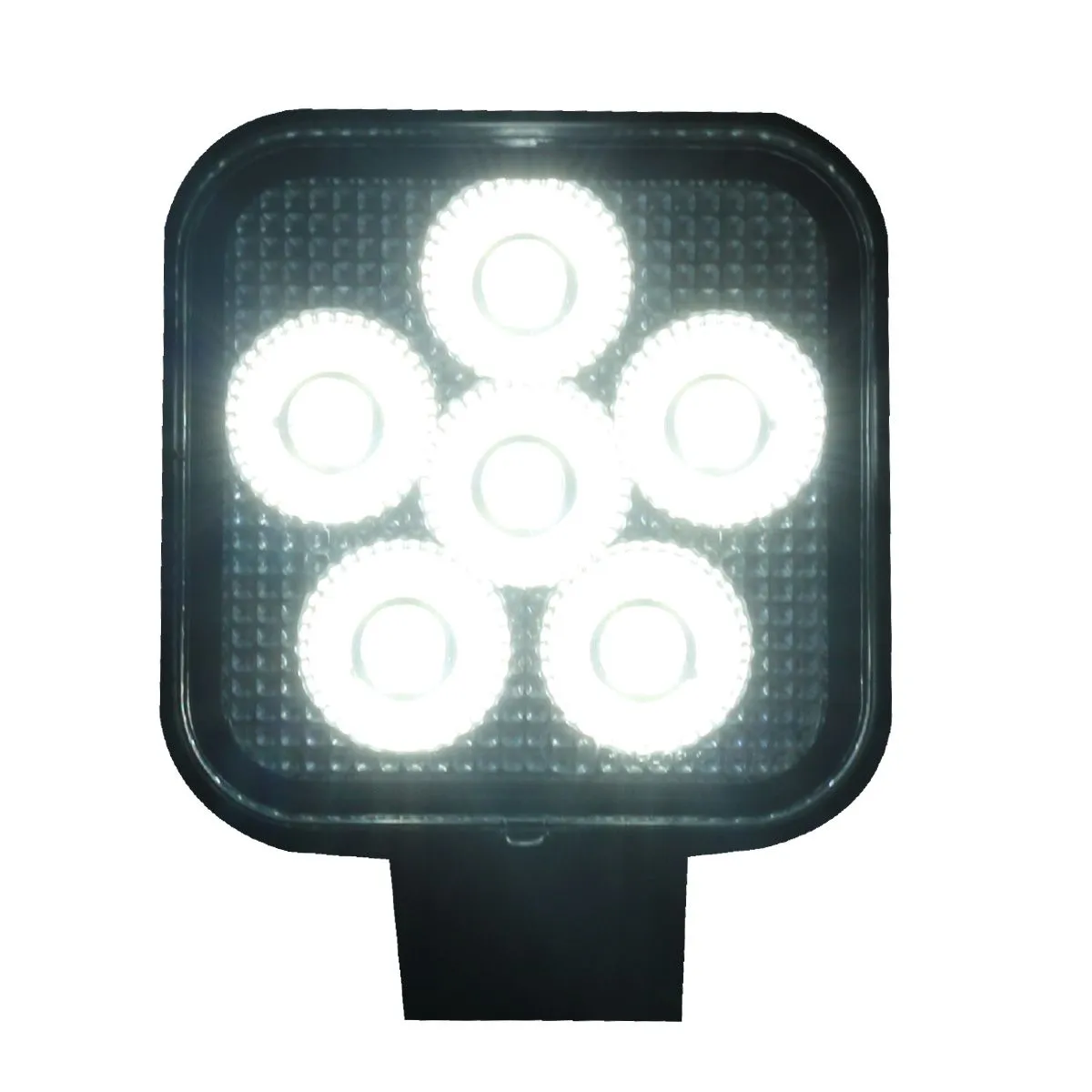 Race Sport RS Square Auxiliary LED Light [IQ Series] Flood Beam Pattern