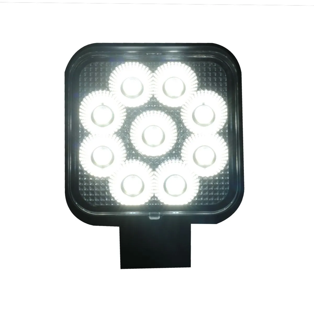 Race Sport RS Square Auxiliary LED Light [IQ Series] Flood Beam Pattern