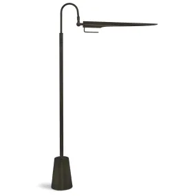 RAVEN FLOOR LAMP, BRONZE